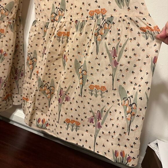 Authentic Valentino silk blend wide size EU 40, NWT - Picture 5 of 12